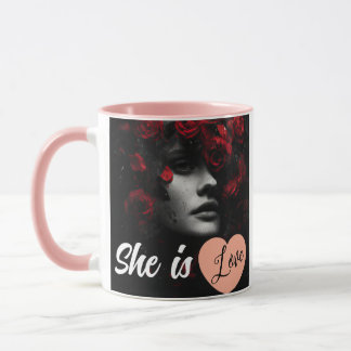 She is Love Mug