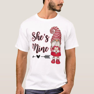 She is Mine Valentine's Day T-Shirt