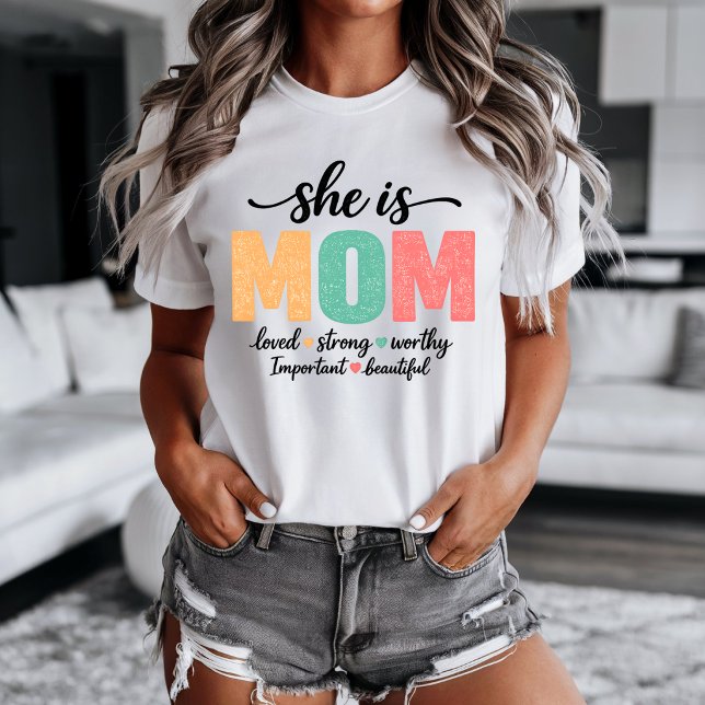 She Is Mum T-shirt (She is Mom t-shirt)
