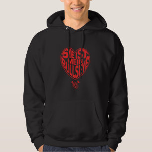 She is My Bullseye - Funny E-Darts Steel Darts Par Hoodie