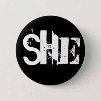 "She" is my pronoun 6 Cm Round Badge