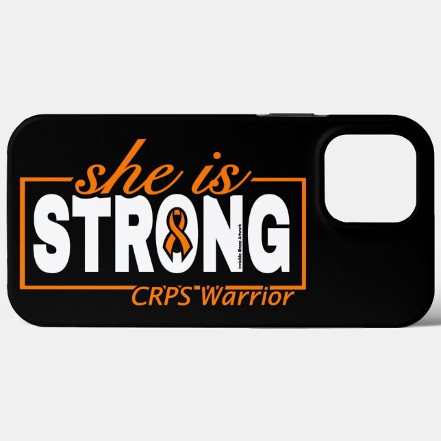 SHE IS STRONG...CRPS Case-Mate iPhone CASE (Back (Horizontal))