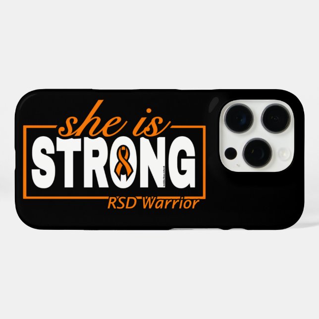 SHE IS STRONG...RSD Case-Mate iPhone CASE (Back (Horizontal))