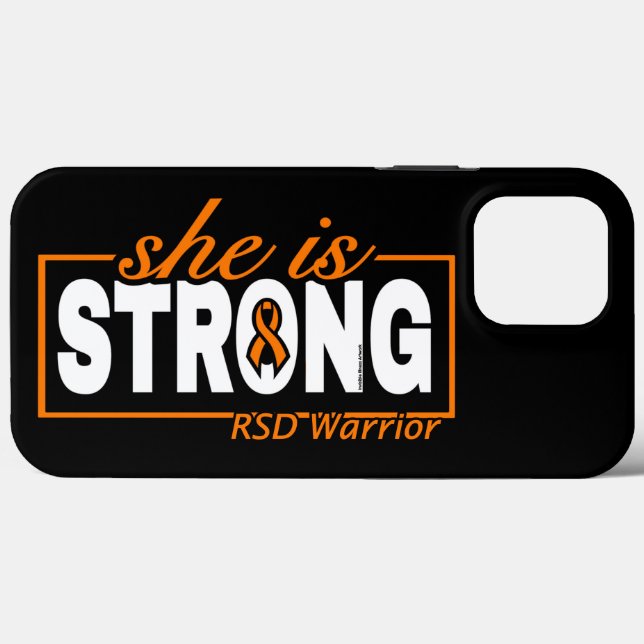 SHE IS STRONG...RSD Case-Mate iPhone CASE (Back (Horizontal))