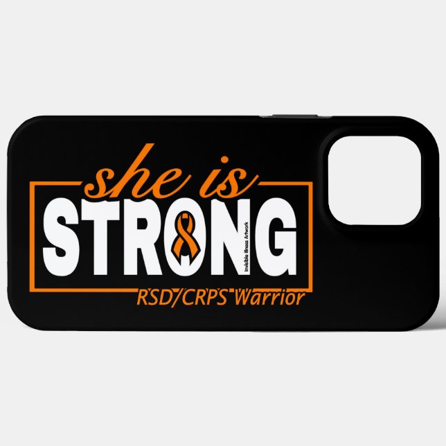 SHE IS STRONG...RSD/CRPS Case-Mate iPhone CASE (Back (Horizontal))