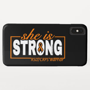 SHE IS STRONG...RSD/CRPS iPhone XS MAX CASE