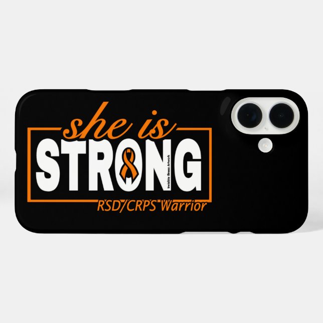 SHE IS STRONG...RSD/CRPS Case-Mate iPhone CASE (Back (Horizontal))