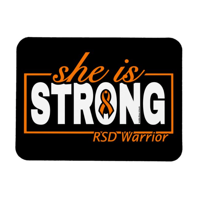 SHE IS STRONG...RSD MAGNET (Horizontal)
