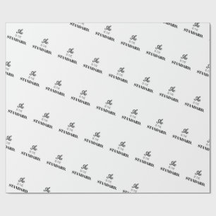 She Is the Standard – Bold Feminine Empowerment Wrapping Paper