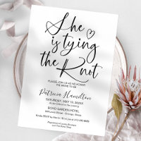 She Is Tying The Knot Bridal Shower