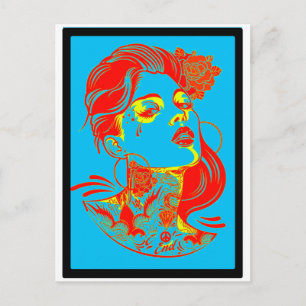 SHE LOVED ME POSTCARD