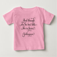 She may be little, but she is fierce. Shakespeare