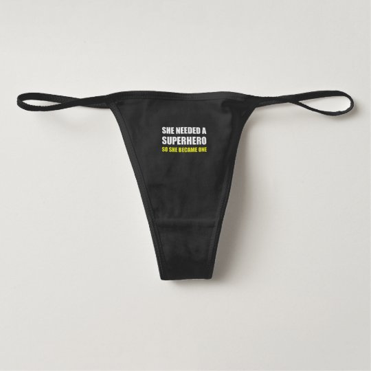 She Needed Superhero Became One Underwear