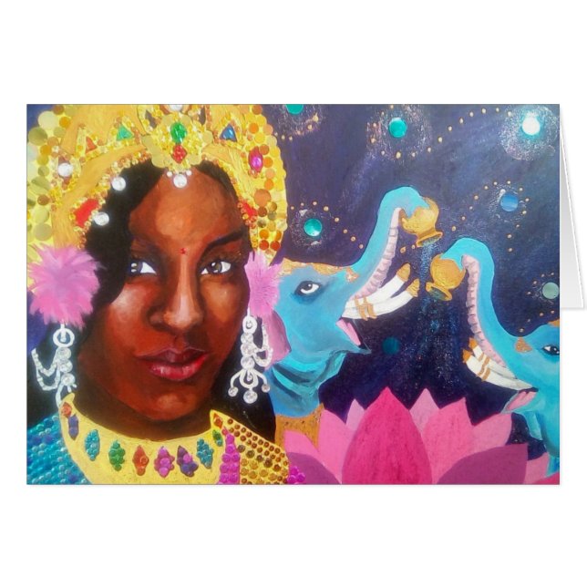 She of a Thousand Names Notecard (Front Horizontal)