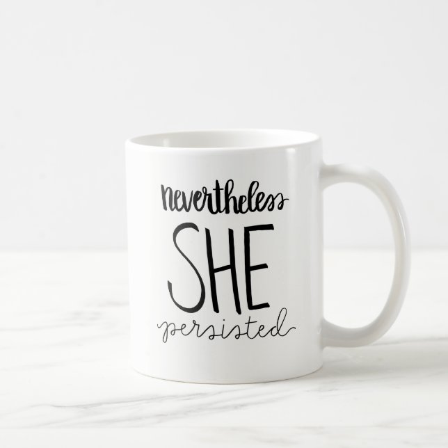 She Persisted Classic Mug (Right)