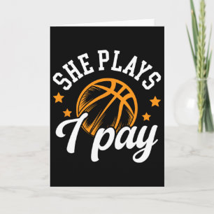 She Plays I Pay Sketll Dad Of A Sketll Player Fath Card