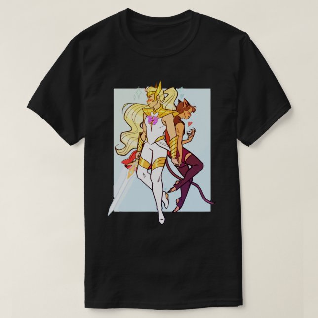 she ra catra Sticker T-Shirt (Design Front)