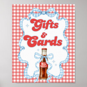 She Ready Pop Soda Baby Shower Gift Card Poster