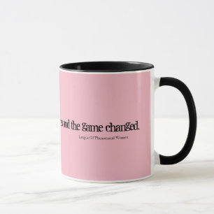 She remembered, and the game changed. mug