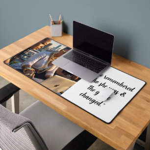 She remembered who she was and the game changed  desk mat