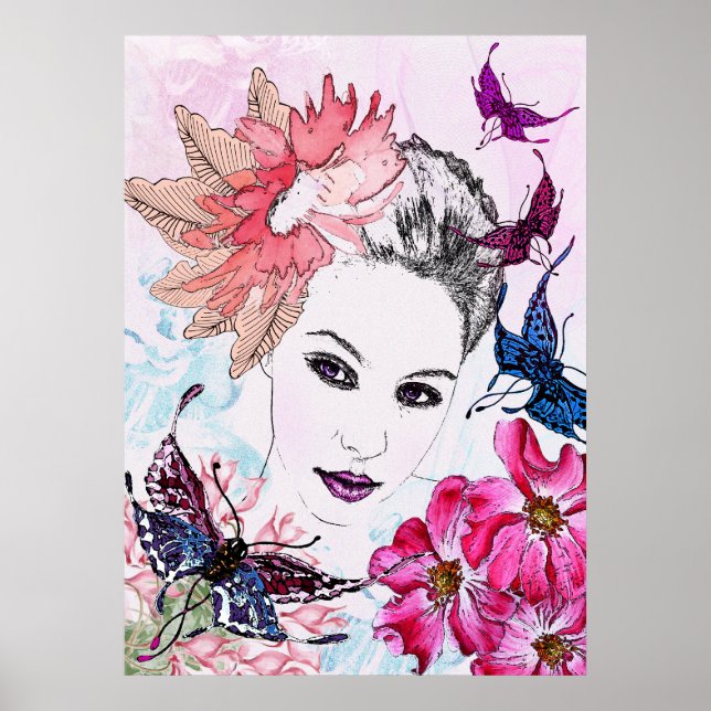 she rises with the sun poster (Front)