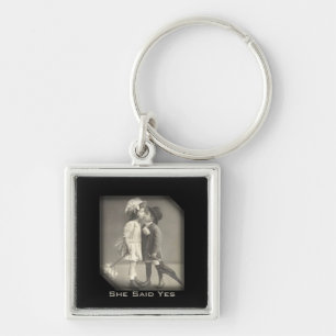 She Said Vintage Key Chain