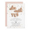 She Said Yes | Engagement Party Invitation
