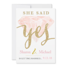 She said Yes Pink Diamond