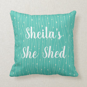 She Shed Style Cushion
