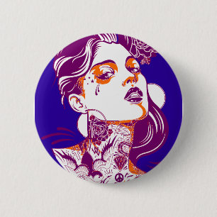 SHE THE IMAGE 6 CM ROUND BADGE