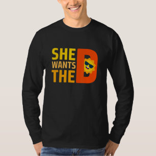 She Wants Vitamin D Sun Tanning Sun Retro Vitamin  T-Shirt