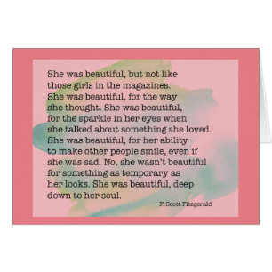She Was Beautiful