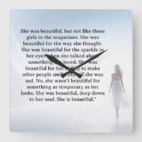 She was beautiful quote