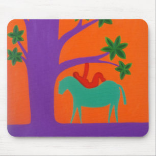 She was Brought by the Horse 2003 Mouse Pad