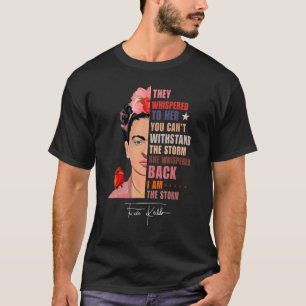 She Whispered Back I Am The Storm African American T-Shirt