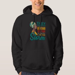 She Whispered Back I Am The Storm African Black Hi Hoodie