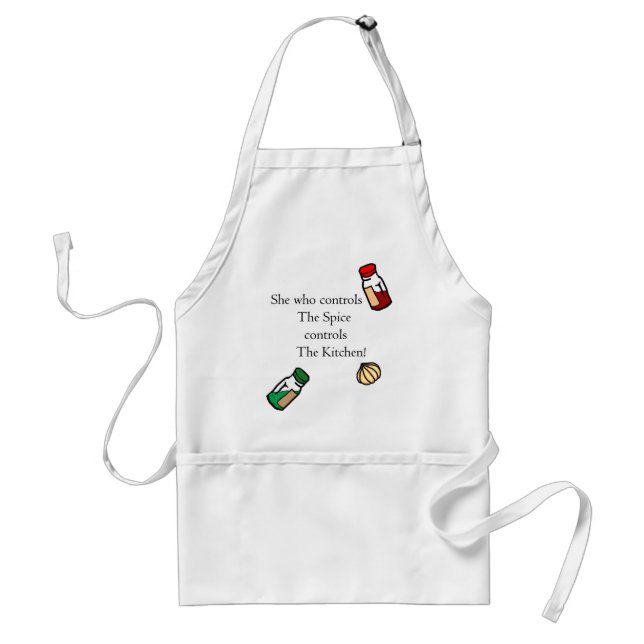 She Who Controls The Spice Apron (Front)