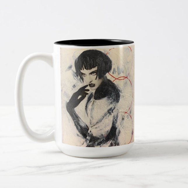 She Who Is... Two-Tone Coffee Mug (Left)