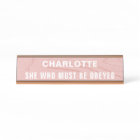 She Who Must Be Obeyed Funny Novelty