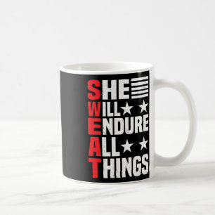She Will Endure All Things 1 Coffee Mug