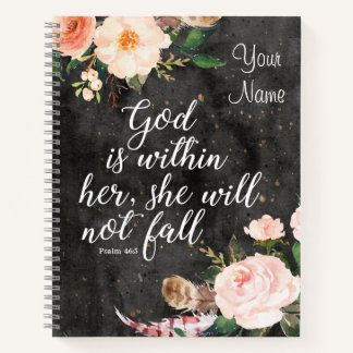 She Will Not Fall Notebook