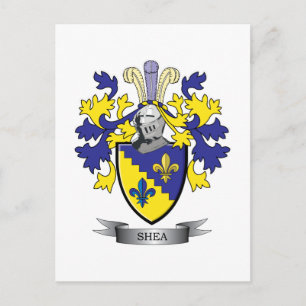 Shea Coat of Arms Postcard
