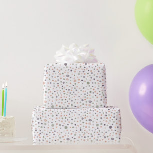 Shea Confetti Watercolor Dots Wrapping Paper