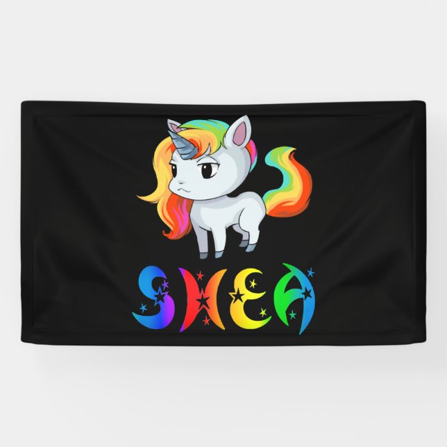 Shea Unicorn Banner (Horizontal)