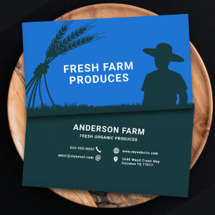 Sheaf of Wheat - Farmer Business Card