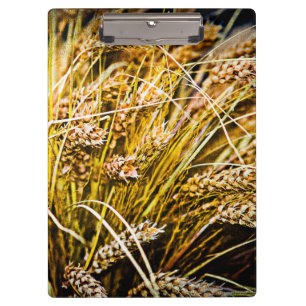 Sheaf Of Wheat - Thank You Clipboard