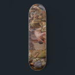 Shearing the Rams (Australian Art) (Tom Roberts) Skateboard<br><div class="desc">This design features a painting by the English-born Australian artist Tom Roberts (1856–1931), who was a key member of the Heidelberg School art movement, also known as Australian impressionism. It shows sheep shearers plying their trade in a timber shearing shed. The painting can be seen as a celebration of rural...</div>