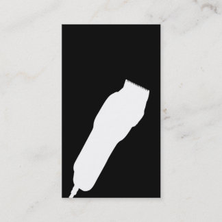 Shears Barber/Cosmetologist Business Card (Black)
