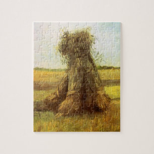 Sheaves of Wheat by Vincent van Gogh Jigsaw Puzzle