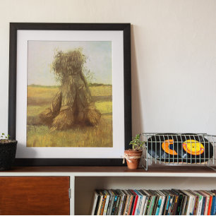 Sheaves of Wheat by Vincent van Gogh Poster